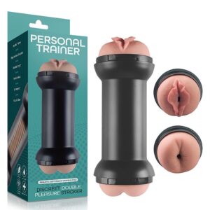 Masturbador Lanterna - Ânus e vagina Lanterna em Cyberskin