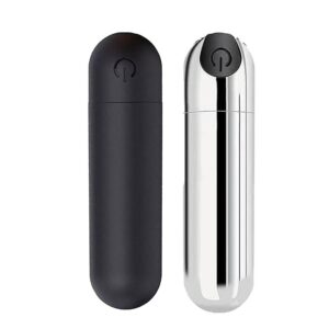 Bullet Recarregável com 10 Vibrações / Cor Prata