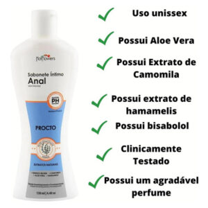 Sabonete Higiene Procto Extratos Naturais