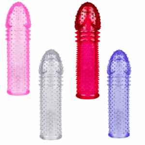 Capa Peniana Extensora Ajustável / Cor Transparente