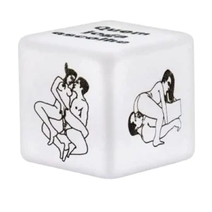 Dado Jogo do Prazer Posições Hétero Glow 1 Unid