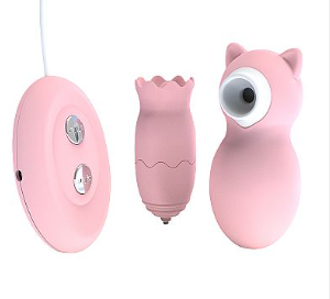 Bullet Duplo com Pulsação e Controle Remoto - MAIG