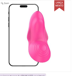 Vibrador de Calcinha - Wearable - 9,8 x 4,0cm - À Longa distância App