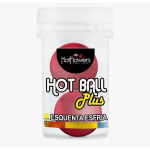 Bolinha Excitante Hot Ball Plus Esquenta E Esfria