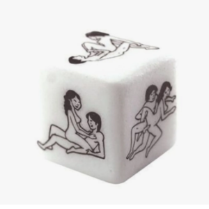 Dado Posições Hétero 1 Unid. Diversão Ao Cubo