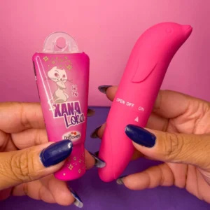 Kit Do Prazer Feminino / Vibrador Golfinho + Excitante Feminino Xana Loka